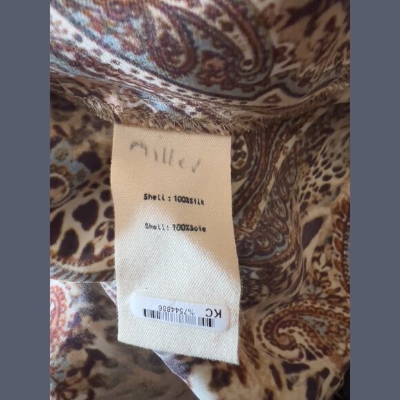 L’Agence Animal Print Blouse S - Picture 5 of 6